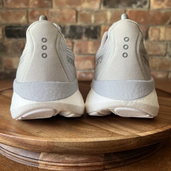 Saucony Ride 18 Women's 9.5 Cushion Cloud Gray Road Running Shoes Sneakers - Picture 7 of 16